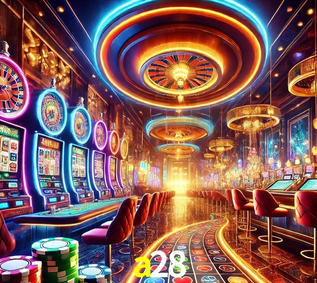 a28 Ambiente vibrante de cassino online